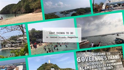 things to do in alaminos city|Hundred Islands .